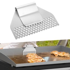 Grease Gate Blocker for Griddle Guard,Griddle Accessories,Drain Blocker,Food Fighter Mesh Screen,Grease Stopper,Blocks Food from Falling into Rear Grease Trap