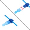HKS 200PCS/100 Pairs T-TAP Wire Connector Quick Splice Disconnect Blue