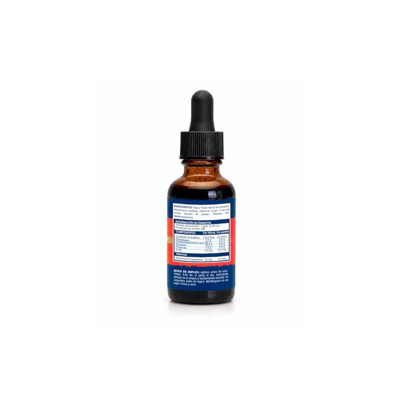 Suplemento Alimenticio Vitamina B12 Metilcobalamina Quida Sublingual Sabor Ndano 30ml