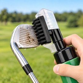 Golf Club Groove Cleaner Brush – Water-Dispensing Cleaning Tool for Golfers