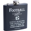 Arora Ultimate Gift for Man 8869 Football Hip Flask, Multicolour,