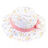 ANIMQUE Baby Girl Sun Hat Flower Motif Spring Summer Fishing