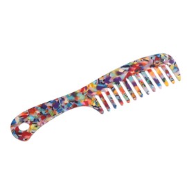 VOCOSTE Hair Comb Wide Teeth Anti-Static Hair Comb for Thick Curly Hair Comb Untangled Wet and Dry Multi-Color 1pcs