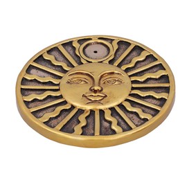 Nemesis Now Solar Spirit Incense Burner (Set of 4) 11cm, Gold