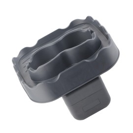 Hot Tub Table, Pool Cup Holder Fits for Outdoor Inflatable Pools/Spas Side Table Swimming Pool Side Drink Tray with Drain Holes for Bathtub Spa Patio(Gray)