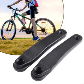2 Pieces Bicycle Crank Arms 170mm Aluminum Alloy Central Motor Crank Left Right Cranksets for Bafang for Bosch Electric Bicycle Ebike (for BNI Mini ISIS)
