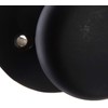 Schlage F80-PLY Plymouth Storeroom Door Knob Set, Matte Black