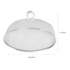 Cabilock Stainless Steel Food Umbrella Foldable Food Cover Tent for