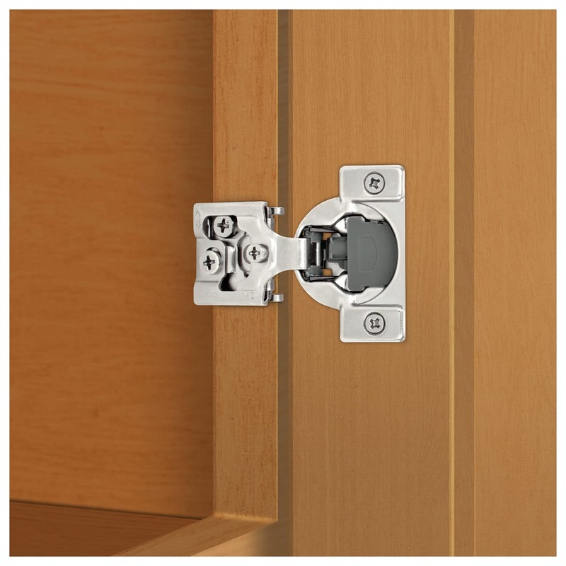 Nuk3y Overlay Soft Close Cabinet Hinge 105 Degree with Screws