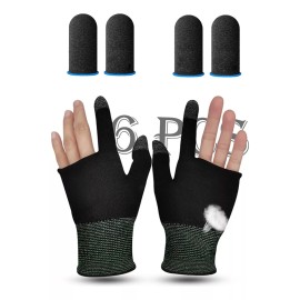 Dolores Guantes Dedo Dedal Antideslizante Gamer Original Profesional