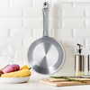 Stainless Steel Frying Pan Single Handle Fried Pan Cookware for