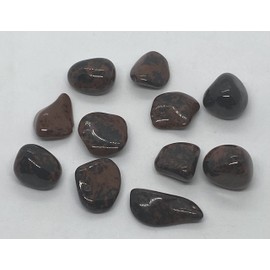 Mahogany Obsidian Small Tumbled Stones - 3 Pc