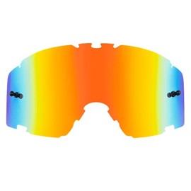 O'NEAL Motocross Goggles Replacement Parts Motorcycle Enduro Lens for Maximum Light Transmission 100% UV Protection Guaranteed Anti-Fog Vision B-30 Goggle Spare Lens Radium Red One Size