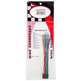 Harmony Audio Compatible with Pioneer DEH-P790BT Aftermarket Stereo Radio Receiver Replacement Wire Harness