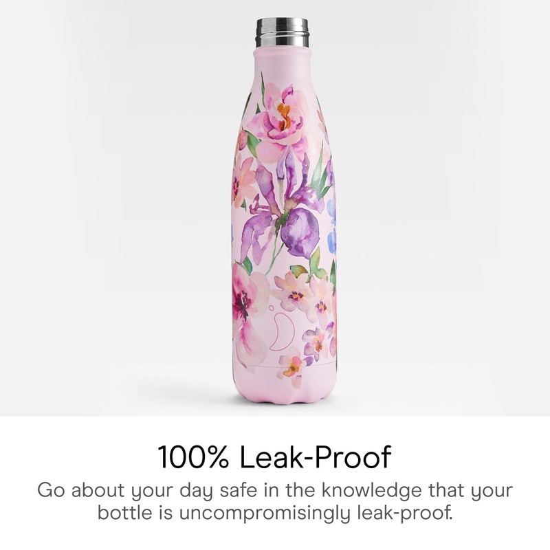 Chilly's Water Bottle - Stainless Steel and Reusable - Leak-Proof,