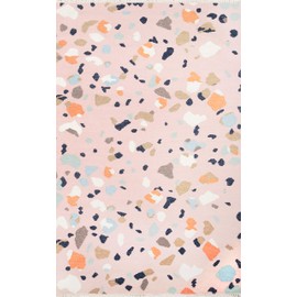 Novogratz by Momeni Jem Terri Area Rug, 3'6" X 5'6", Pink