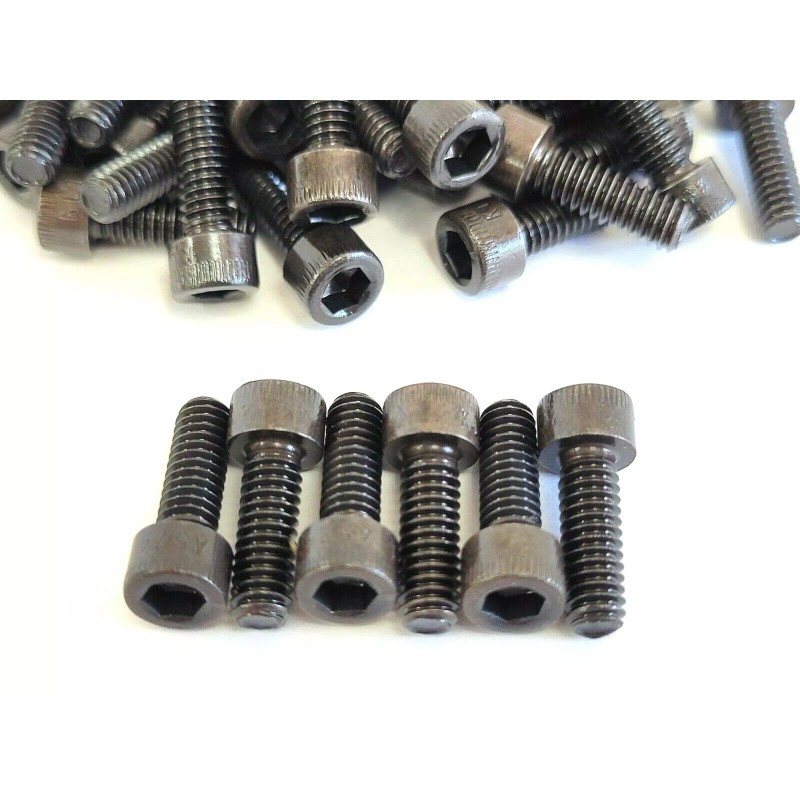Brighton 8-32 x 1/2" SOCKET HEAD CAP SCREWS BOLTS BLACK