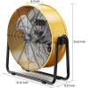 Simple Deluxe Drum Fan 20“/24"/30”/36 - 20 Inch