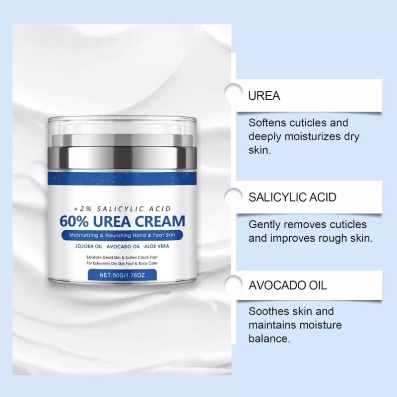 - Crema For Pies Con 60% De Urea Y 2%