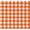 Martina Home TEFLONATED TABLECLOTH MADE Vichy Orange 180X140 CM