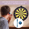 Bansusu 30Pcs Dart flights and Stems Sets Durable Metal Dart