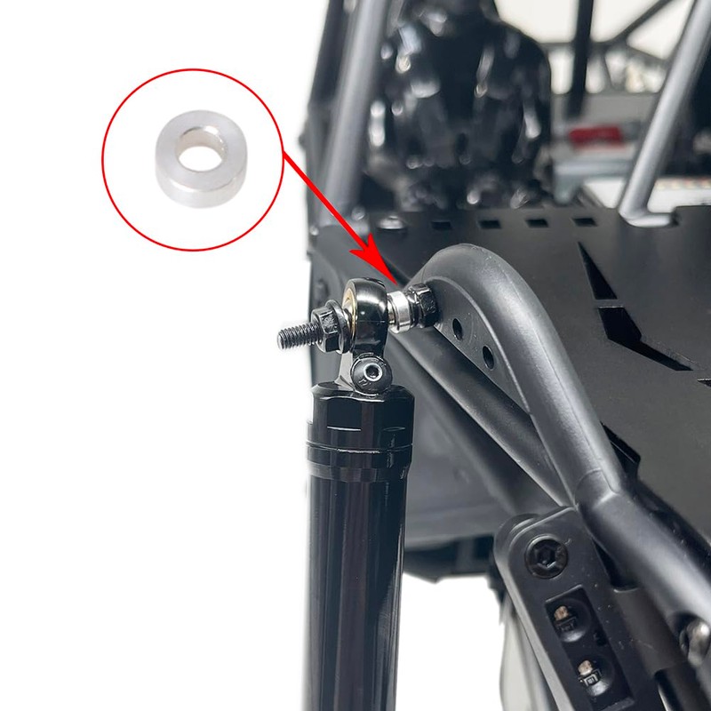 KYX Racing Aluminum 130mm Front Shock Set 2pcs Upgrades Parts