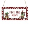 Second Ave Funny Deck The Paws Christmas Xmas Dog Owner