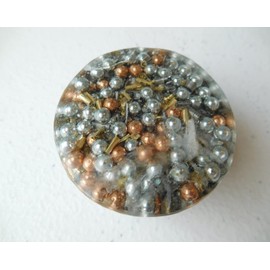  Blue Calcite Single Crystal Small Tower Buster Orgone Generator Energy Accumulator PERFECT GIFTING TOOL! Made using Advance Harmonics Orgonite Many Beautiful Ingredients! (Blue Calcite)