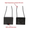 CBB61 10uf 2-Wire 350V AC Ceiling Fan Capacitor - 50/60