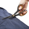 CCR Scissors 8 Inch Soft Comfort-Grip Handles Sharp Titanium Coating