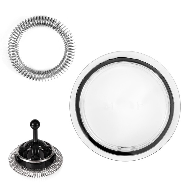 3pcs Milk Frother Replacement Parts for Nespresso Aeroccino 3/4/Plus, Milk
