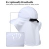 GADIEMKENSD Foldable Sun Hat with Neck Flap, UPF 50+ Wide
