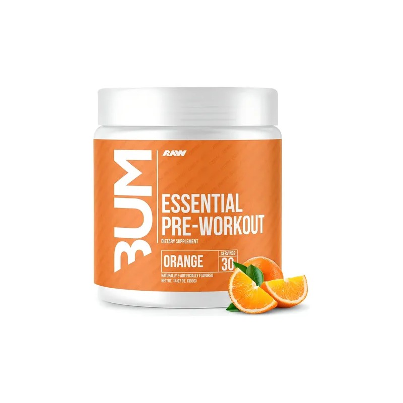 Pre Entreno Cbum Essential Pwo Raw Nutrition 30 Servicios Sabor