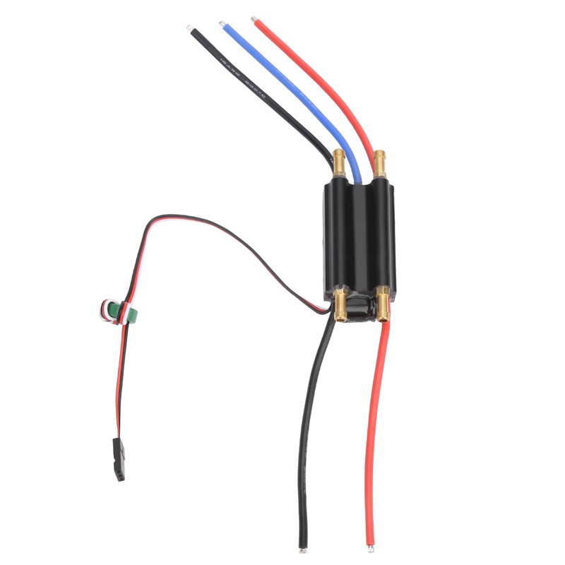 30A RC Boat Waterproof Brushless ESC Electric Speed Controller Accessory