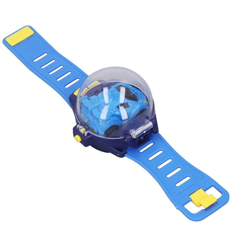 Mini Remote Control Car Watch Toys USB Charging Cartoon Cute