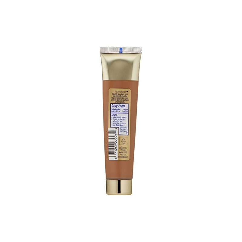 L’Oréal Paris Visible Lift Blur Foundation, 212 Classic Tan, 1.3