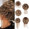 Elvirgel 5 PCS Messy Bun Hair Piece for Women Scrunchies