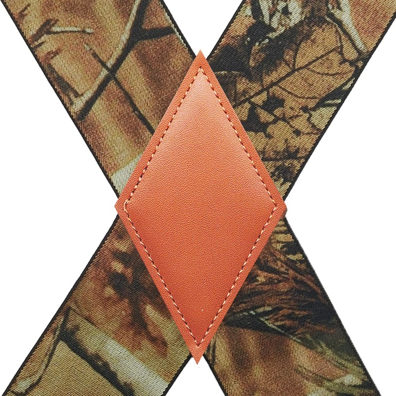 Camo Suspenders for Men - Heavy Duty Clips - Hunting