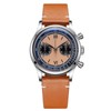 ADDIESDIVE Chronograph Watches for Men Orange Dial VK64 Movement 100M