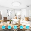 libtit 12 inch Flush Mount LED Ceiling Light Fixture, 3000K