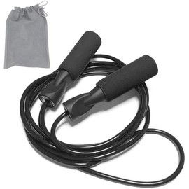 FEELCAT Jump Rope, For Training, Fitness, Burning Calories, Jump Rope for Adults, Kids, Adjustable Length, FC1801