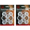 Chef Craft FBA_ Bread and Bagel Clip, White