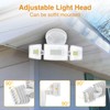Onforu 75W Flood Lights Outdoor, 7000LM Brightness Security Lights Switch