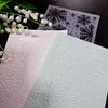 DIYology Winter Snowflakes Background Embossing Folders for Card Making Christmas