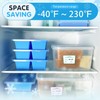 Walfos Silicone Freezer Tray with Lid - 1.5Cup Silicone Food