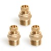 TOOLSTAR Brass Drain Valve Air Compressor Male Thread Water Drain Valve as Pollution Discharge Safety System