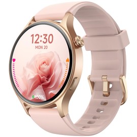 aeac Smart Watch for Women,1.32" AMOLED Touchscreen Fitness Tracker, Make/Answer Calls, Activity Trackers with Heart Rate/Sleep/SpO2 Monitor,110+ Sport Modes Waterproof Fitness Watch