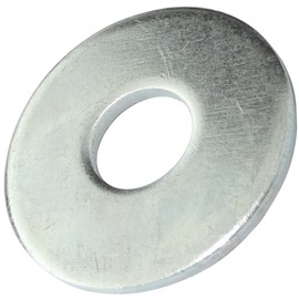 AERZETIX - C48380 - set of 20 flat washers wide - washers - M12x36 mm - DIN9021 - made of galvanised steel - colour silver - mounting bolt screw nut fastening