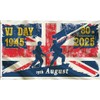 Best Badge: 2025 VJ Day 80th Anniversary Banner Flag Decorations
