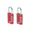 SISAV Combination Lock,4 Digit Gym Combination Padlock for School Lockers,Toolbox,Fence